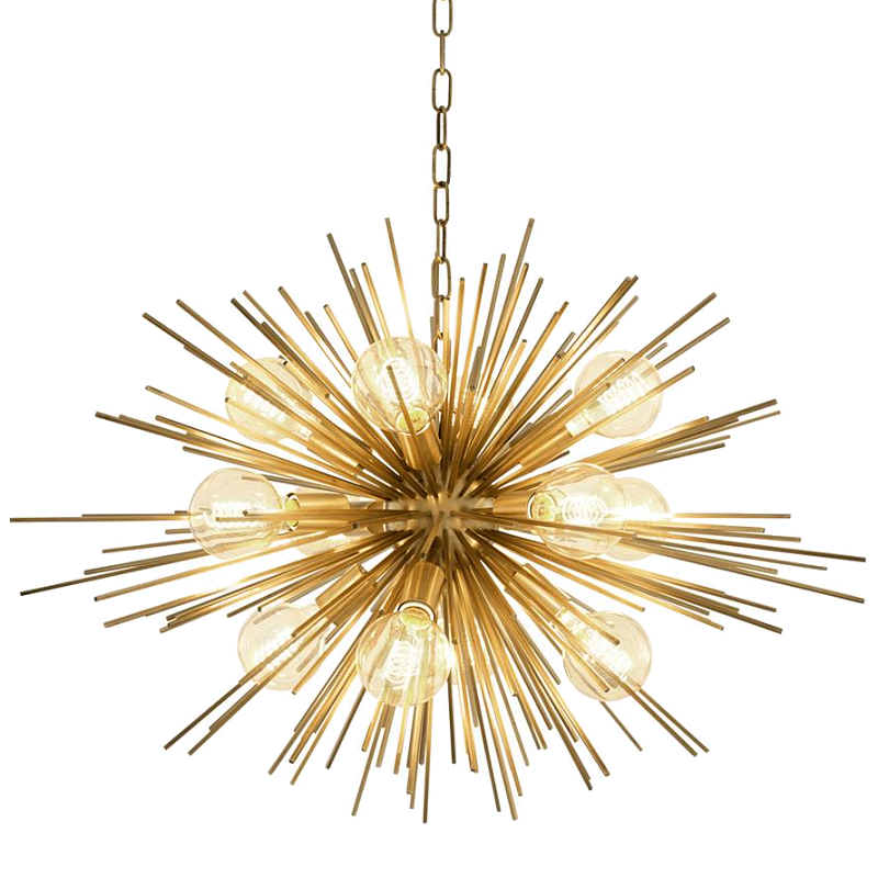 Люстра Chandelier Boivin Brass Латунь в Тюмени | Loft Concept 