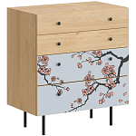 Комод с принтом на ящиках Elise Chest of Drawers варинант исполнения - 6 | Loft Concept в Тюмени
