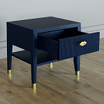 Прикроватная тумбочка с ящиком Elsa Dreams Blue варинант исполнения - 2 | Loft Concept в Тюмени