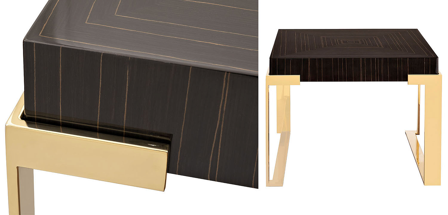 Приставной стол Mercer Golden Geometry Приставной стол Mercer Golden Geometry - Loft-Concept в Тюмени