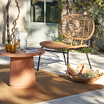 Садовое кресло из искусственного ротанга Mills Rattan Wicker Chair варинант исполнения - 8 | Loft Concept в Тюмени