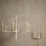 Люстра из дерева в форме подсвечника Coastal Aesthetics варинант исполнения - 6 | Loft Concept в Тюмени