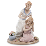 Статуэтка фарфоровая Мама с дочерью Charming Statuette варинант исполнения - 1 | Loft Concept в Тюмени