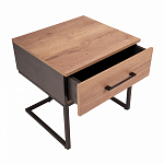 Тумба прикроватная с ящиком в стиле лофт Urban Style Space варинант исполнения - 2 | Loft Concept в Тюмени