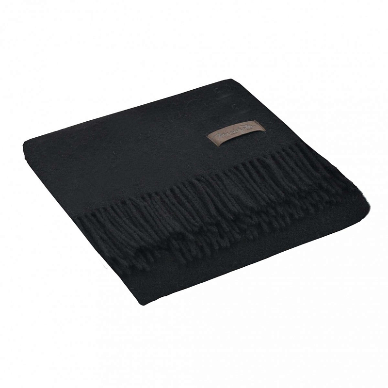 Плед DALIA 0199 Marzotto Черный в Тюмени | Loft Concept 