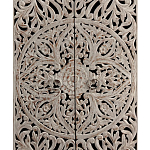 Шкаф с орнаментом ручная резьба из дерева Indian Antique Furniture  варинант исполнения - 1 | Loft Concept в Тюмени