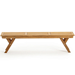 Деревянная скамья складная Jerome Wood Bench варинант исполнения - 2 | Loft Concept в Тюмени