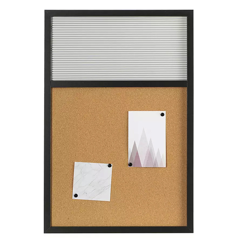 Доска для заметок Upcoming Events Черный Коричневый в Тюмени | Loft Concept 