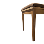 Пуф из массива бука обивка велюр Tasteful Furniture варинант исполнения - 2 | Loft Concept в Тюмени