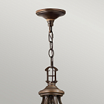 Люстра бронзового цвета с бежевыми абажурами из органзы в классическом стиле Hinkley варинант исполнения - 4 | Loft Concept в Тюмени