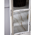 Зеркало-окно с арочным силуэтом в венецианском стиле Venetian White Mirror варинант исполнения - 5 | Loft Concept в Тюмени