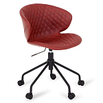 Стул из экокожи с стёжкой Kennedy варинант исполнения - 1 | Loft Concept в Тюмени