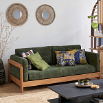 Диван двухместный Verde зеленый варинант исполнения - 7 | Loft Concept в Тюмени