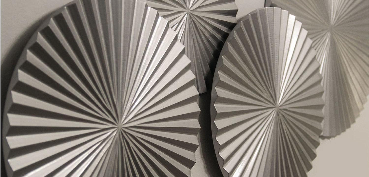 Арт-объект Apollo Silver Wall Plaque Disc 4 Арт-объект Apollo Silver Wall Plaque Disc 4 - Loft-Concept в Тюмени