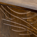 Широкая тумба с фактурным фасадом Termite варинант исполнения - 5 | Loft Concept в Тюмени