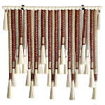 Декор настенный в Эко стиле с кисточками wall panel Thread brushes варинант исполнения - 2 | Loft Concept в Тюмени