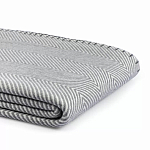Плед из шерсти мериноса серого цвета 130×180 см Gray Waves варинант исполнения - 2 | Loft Concept в Тюмени