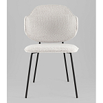 Стул Bellamy букле светло-серый варинант исполнения - 4 | Loft Concept в Тюмени