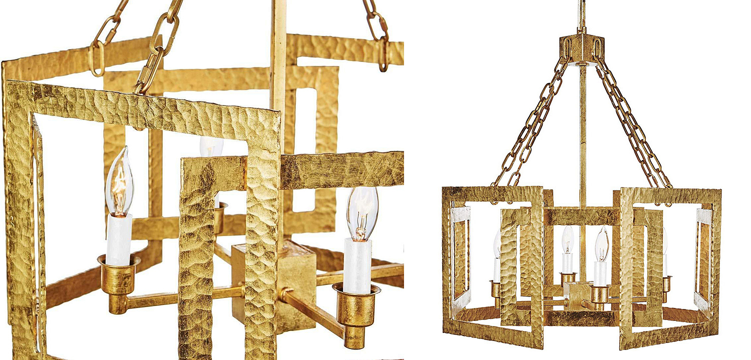 Люстра Textured Cage Pendant Lamp Gold Chandelier Люстра Textured Cage Pendant Lamp Gold Chandelier - Loft-Concept в Тюмени