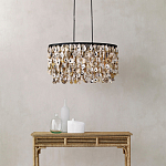 Люстра овальная с подвесками из устричных раковин Sea Ravens варинант исполнения - 4 | Loft Concept в Тюмени