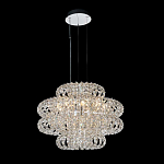 Люстра круглая с россыпью хрусталя Perfection of Diamonds варинант исполнения - 1 | Loft Concept в Тюмени