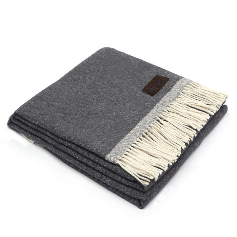 Плед SARA 6000 Marzotto Серый в Тюмени | Loft Concept 