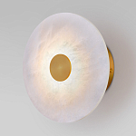 Бра светодиодный с мраморным рассеивателем латунь варинант исполнения - 2 | Loft Concept в Тюмени