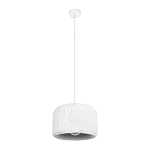 Подвесной светильник с цилиндрическим фактурным абажуром Sergey Makhno варинант исполнения - 9 | Loft Concept в Тюмени