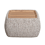 Столик прикроватный мягкий Soft Table from Chenille варинант исполнения - 1 | Loft Concept в Тюмени