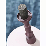 Подсвечник фигурный сливовый Bright Accent 35 см варинант исполнения - 5 | Loft Concept в Тюмени