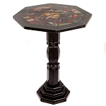 Кофейный стол из натуральных камней Змеевик и Яшма Natural Stone Tables варинант исполнения - 7 | Loft Concept в Тюмени