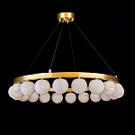 Люстра круглая с сферическими плафонами из натурального камня Phased Spheres варинант исполнения - 1 | Loft Concept в Тюмени