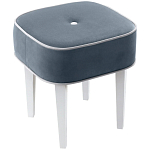 Квадратный мягкий пуф на белых ножках Winton Pouf Square варинант исполнения - 17 | Loft Concept в Тюмени