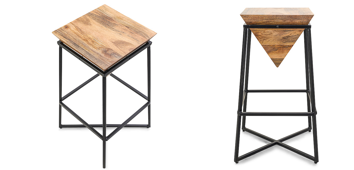 Приставной стол Inverted Pyramid Side Table light Приставной стол Inverted Pyramid Side Table light - Loft-Concept в Тюмени
