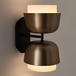 Бра из металла с 2-мя плафонами Wilona Duo Wall Lamp варинант исполнения - 2 | Loft Concept в Тюмени