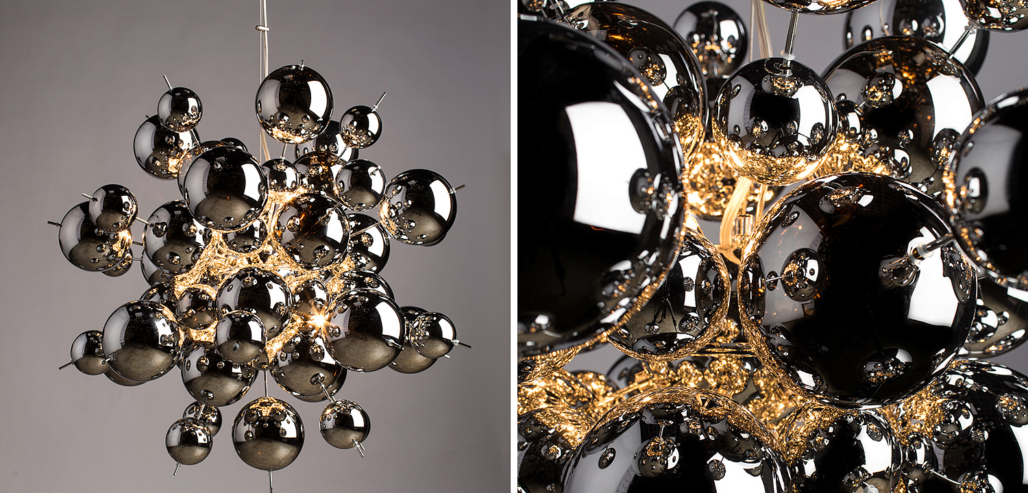 Люстра Bubbles of Mercury Chandelier Люстра Bubbles of Mercury Chandelier - Loft-Concept в Тюмени