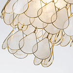 Подвесной светильник с декором из натуральной морской ракушки Iridescent Light варинант исполнения - 6 | Loft Concept в Тюмени