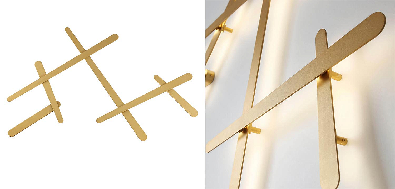 Бра Rolf Gold Labarint Lines - Loft-Concept в Тюмени