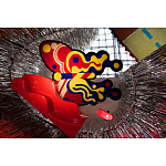 Дизайнерский ковер в виде бабочки Poltronova Tappeto Farfalla Rug варинант исполнения - 11 | Loft Concept в Тюмени