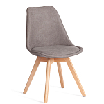 Стул с мягким бархатным сиденьем Chair Tulip варинант исполнения - 4 | Loft Concept в Тюмени