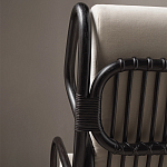 Дизайнерское кресло из ротанга Gio Ponti CONTINUUM D.163.7 BY BONACINA 1889 Armchair варинант исполнения - 3 | Loft Concept в Тюмени