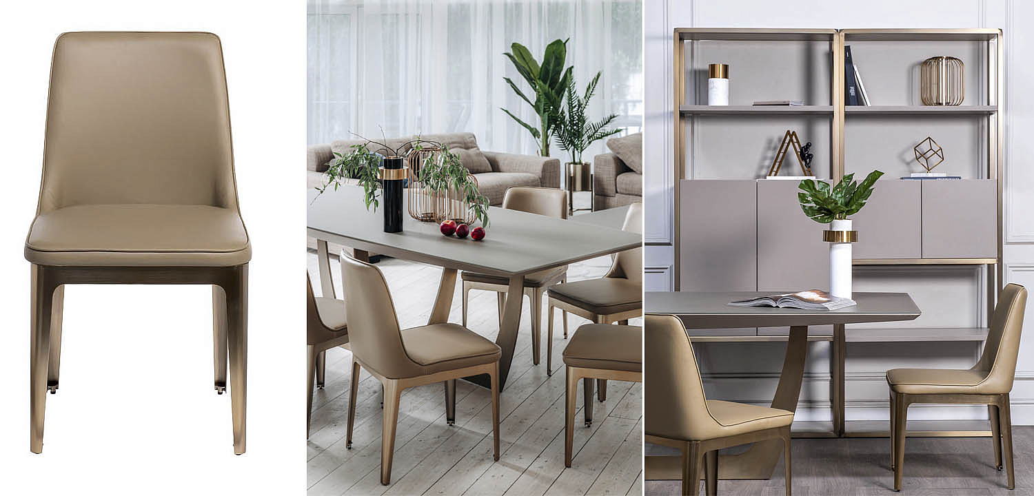 Стул Vohaul Chair beige Стул Vohaul Chair beige - Loft-Concept в Тюмени
