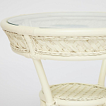 Комплект террасный из ротанга Eloise белый варинант исполнения - 7 | Loft Concept в Тюмени