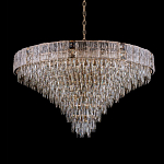 Люстра с каскадом из прозрачного хрусталя Constant Sparks варинант исполнения - 14 | Loft Concept в Тюмени