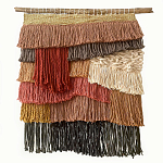 Текстильное Панно с бахромой варинант исполнения - 4 | Loft Concept в Тюмени