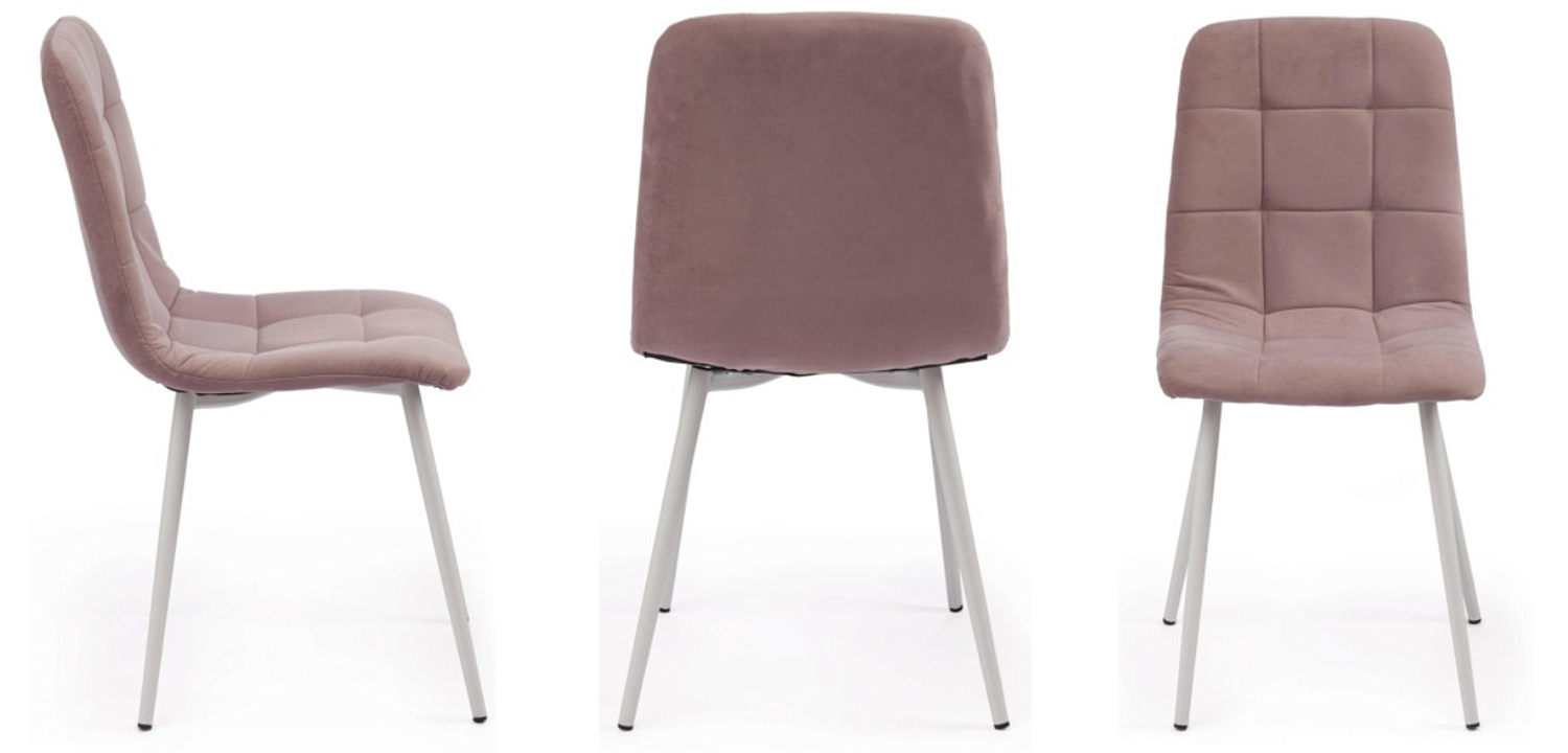 Стул Nancy Velour Smoky Rose Chair Стул Nancy Velour Smoky Rose Chair - Loft-Concept в Тюмени
