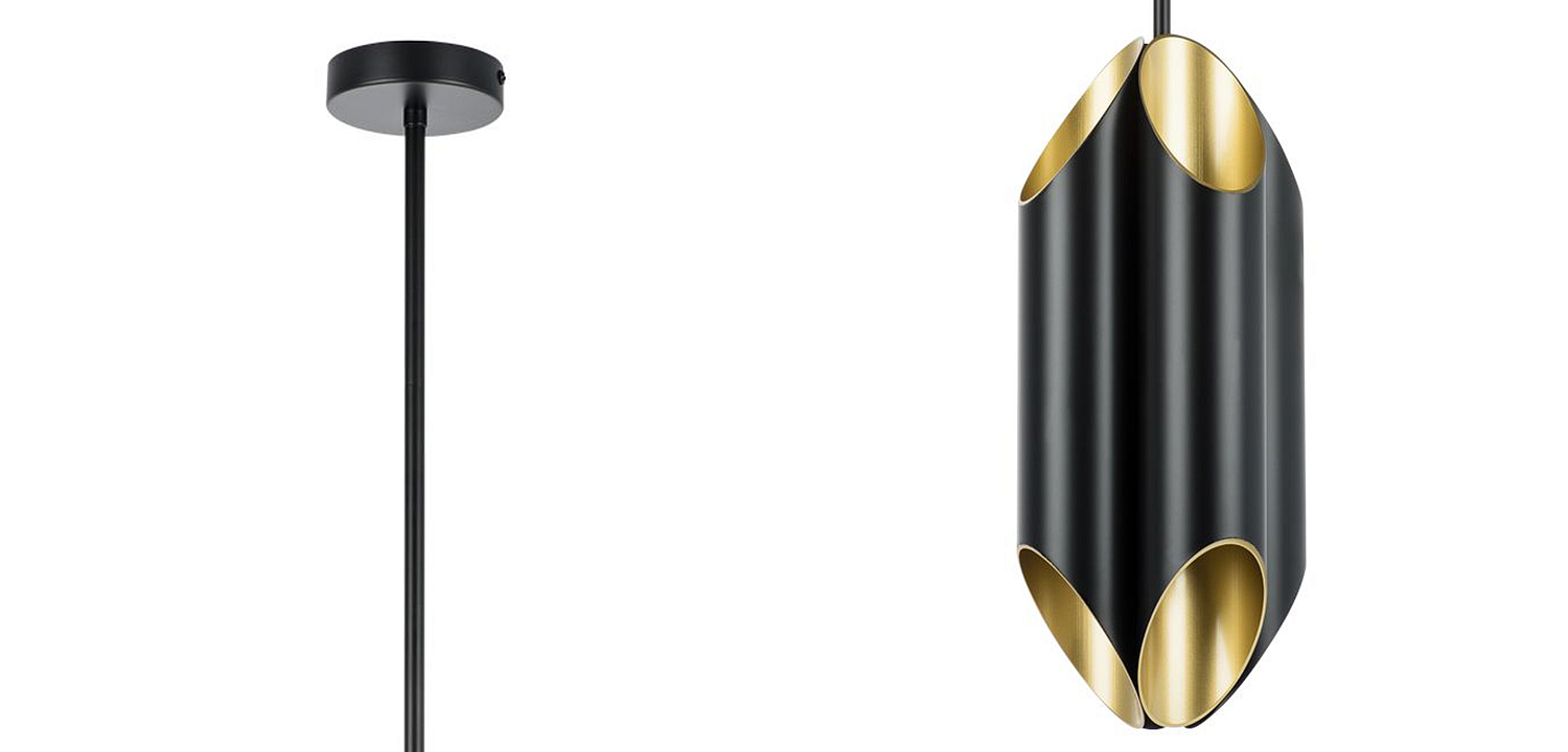 Подвесной светильник Garbi Black Pipe Organ Hanging Lamp Подвесной светильник Garbi Black Pipe Organ Hanging Lamp - Loft-Concept в Тюмени