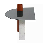 Дизайнерский журнальный стол с рельефным основанием Dutynor варинант исполнения - 1 | Loft Concept в Тюмени