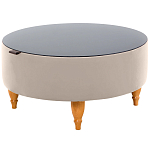 Круглый журнальный стол Garner Round Coffee Table Light варинант исполнения - 1 | Loft Concept в Тюмени