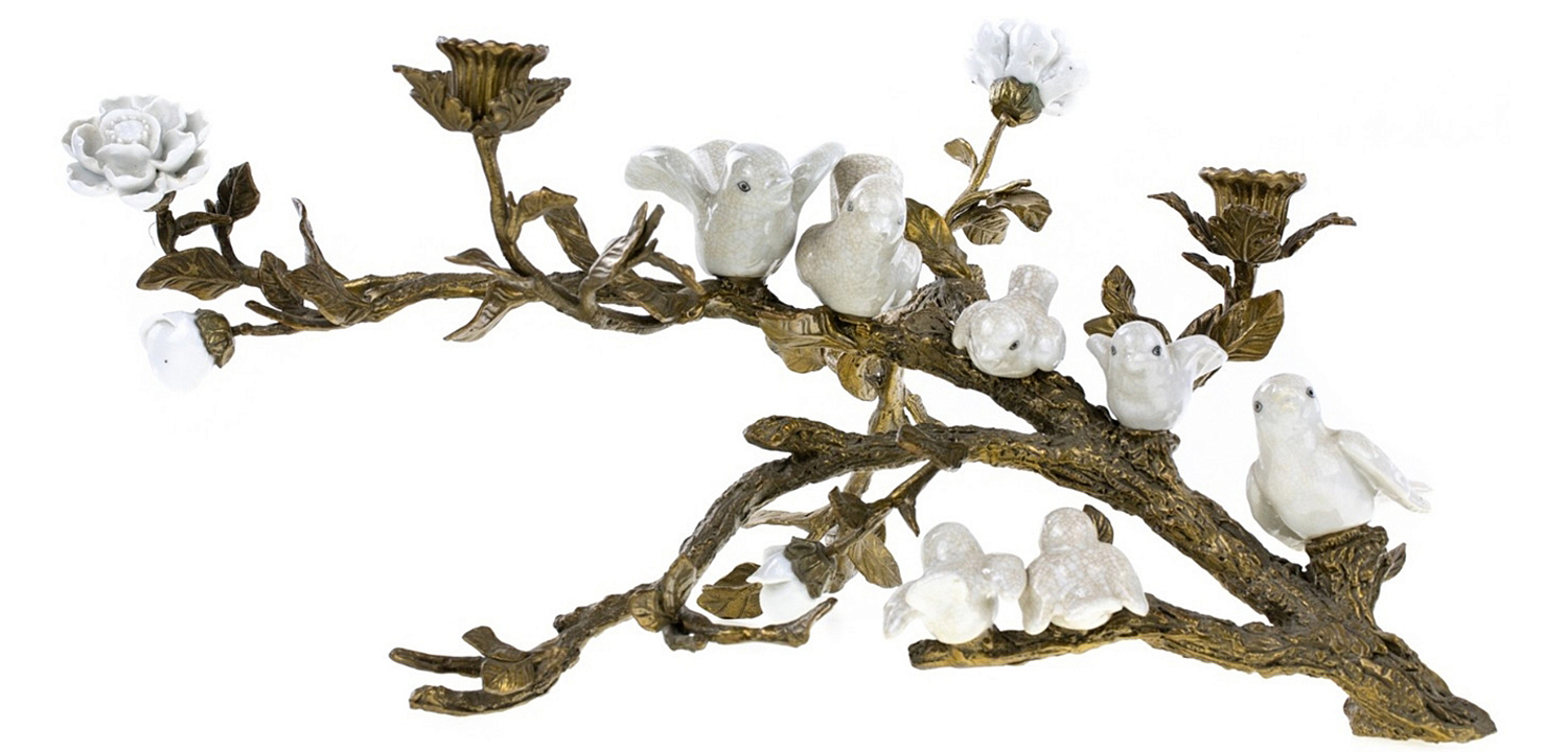 Подсвечник Bronze Branch Candlestick Подсвечник Bronze Branch Candlestick - Loft-Concept в Тюмени